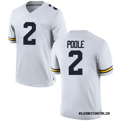 Youth Michigan Wolverines Jordan Poole #2 Navy NCAA Jersey 116566-585